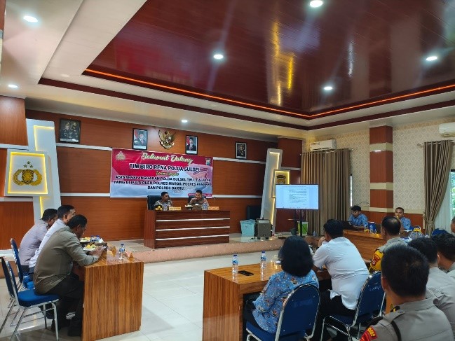 Kegiatan Asistensi Penggunaan Anggaran TW I TA 2025 Di Polres Maros