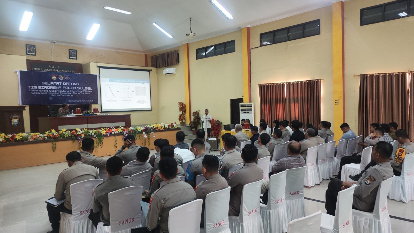 Supervisi Zona Integritas, KOMPOL Hartati Tegaskan Komitmen Perubahan di Polres Bantaeng