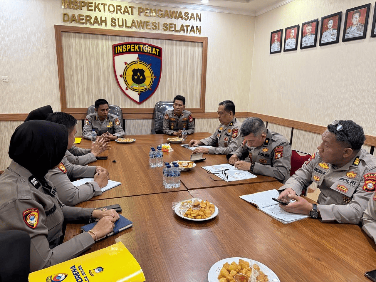 Rorena Polda Sulsel Ikuti Audit Kinerja Tahap I T.A. 2025 Aspek Perencanaan dan Organisasi
