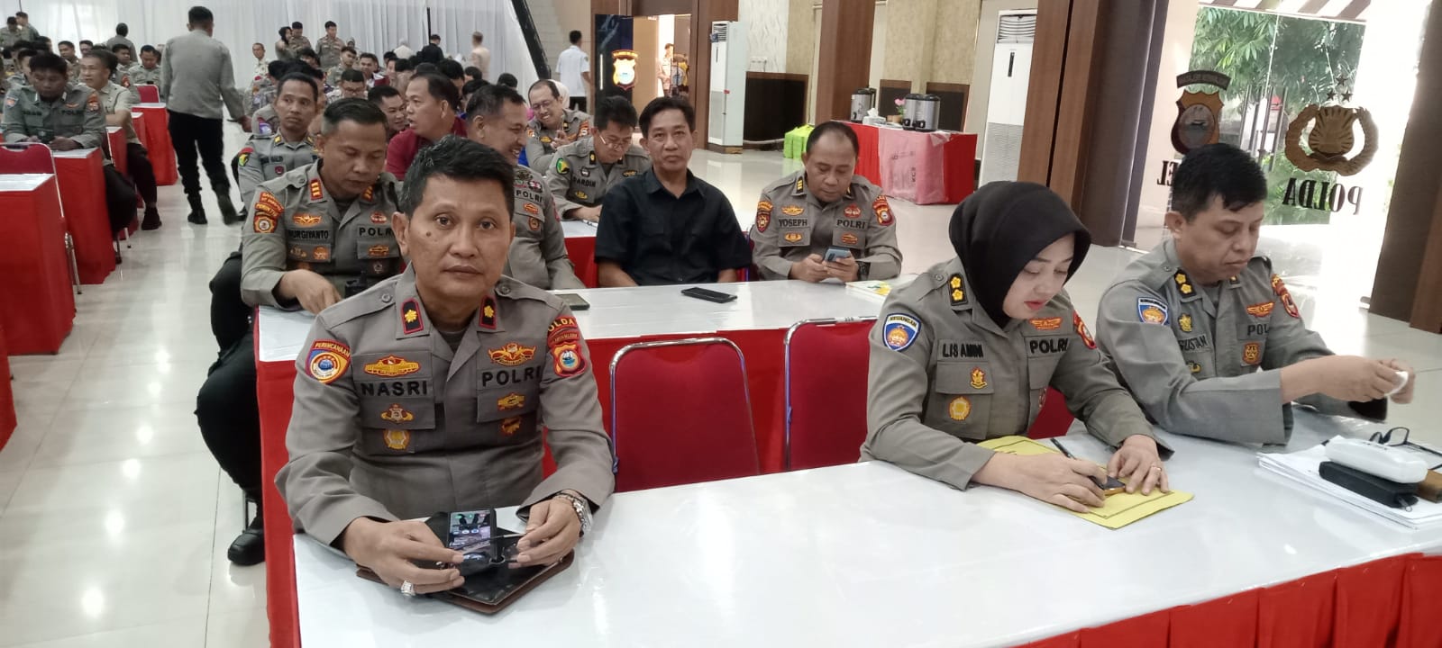Kasubbagrenmin Rorena Polda Sulsel Beserta Staf Kaur keu Rorena Polda Sulsel Mengikuti Kegiatan Peningkatan Kemampuan Fungsi Keuangan Jajaran Polda Sulsel T.A. 2025