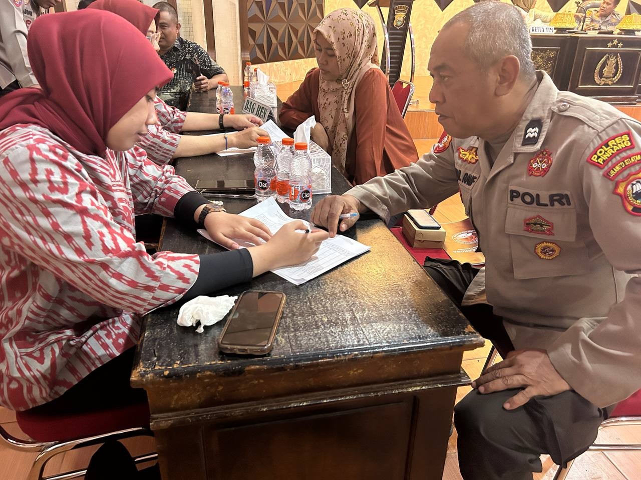 Sosialisasi Rencana Penarikan Dana (RPD) Satker Jajaran Polda SulSel T.A. 2025 di Polres Pinrang