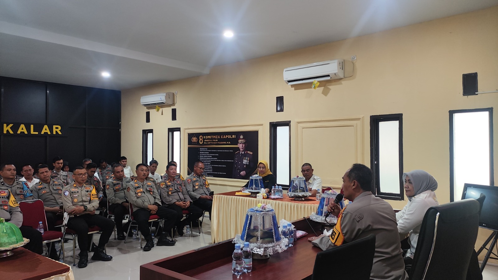 Supervisi Zona Integritas Berlanjut, KOMPOL Hartati Sambangi Polres Takalar