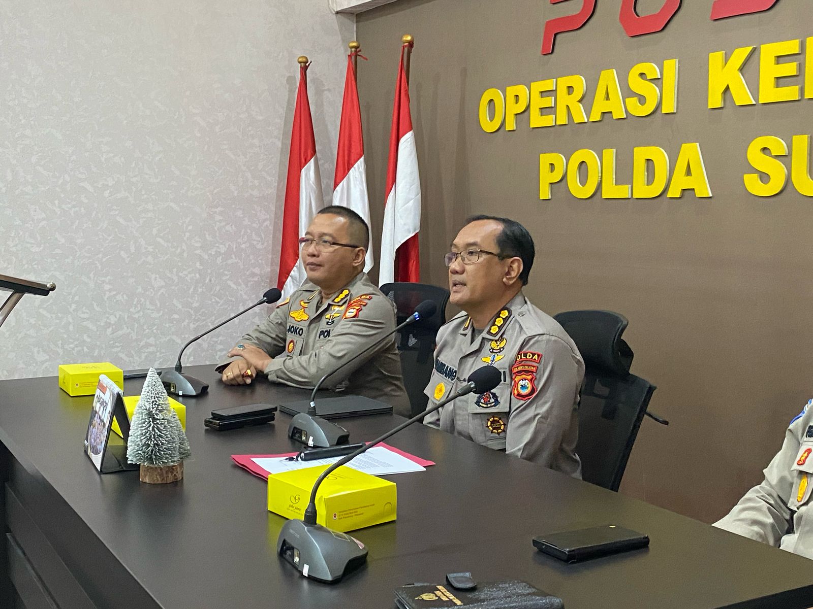 Polda Sulsel Gelar Rapat Koordinasi Pengamanan Unjuk Rasa di Depan Mapolda Sulsel