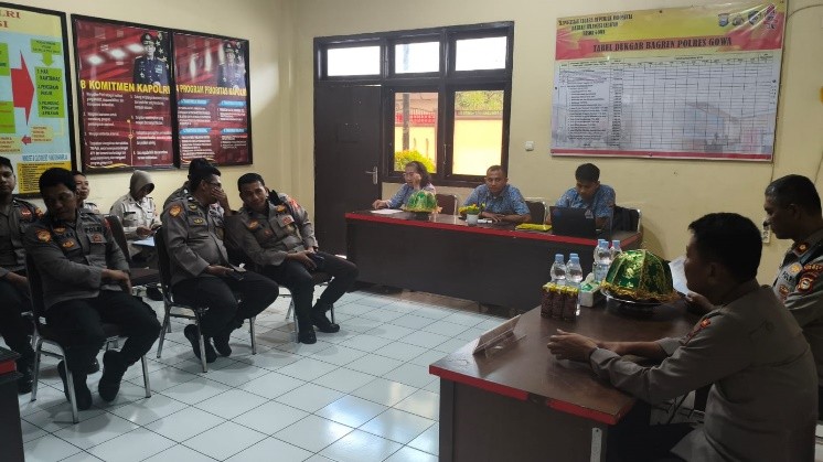 Kegiatan Asistensi Penggunaan Anggaran TW I TA 2025 Di Polres Gowa