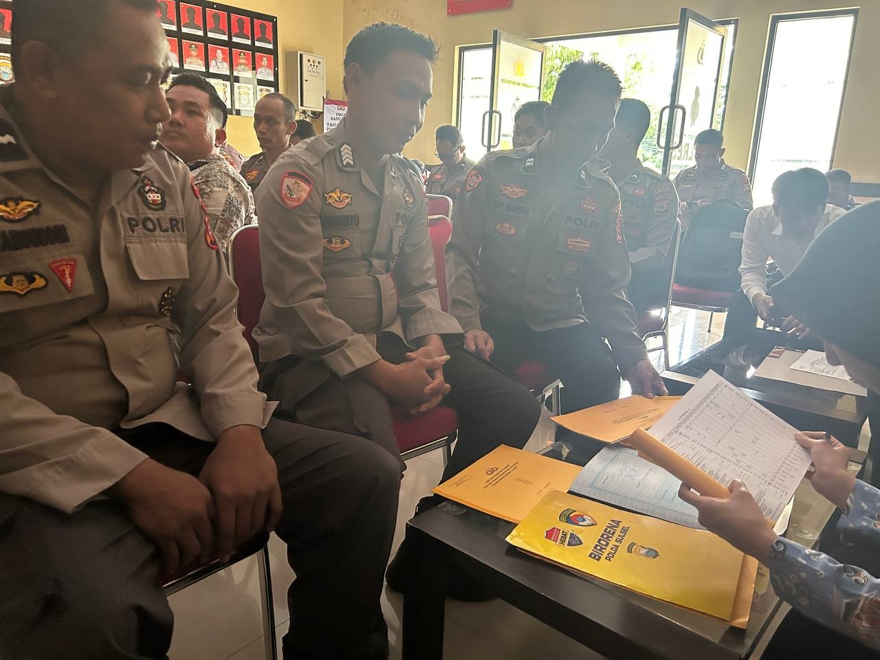 Sosialisasi Rencana Penarikan Dana (RPD) Satker Jajaran Polda SulSel T.A. 2025 di Polres Wajo