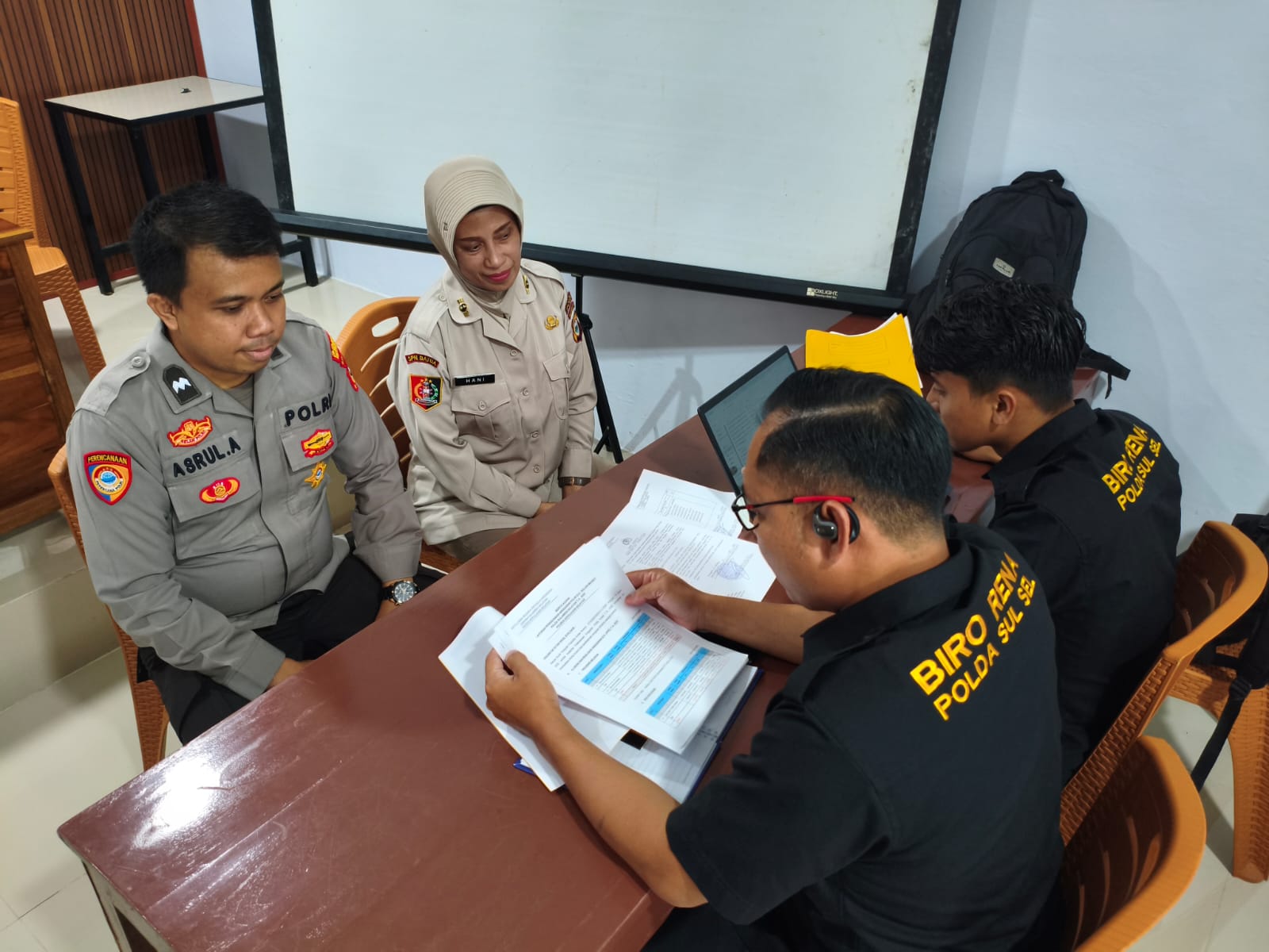 Kegiatan Asistensi Penggunaan Anggaran TW I TA 2025 Di Polres Bulukumba