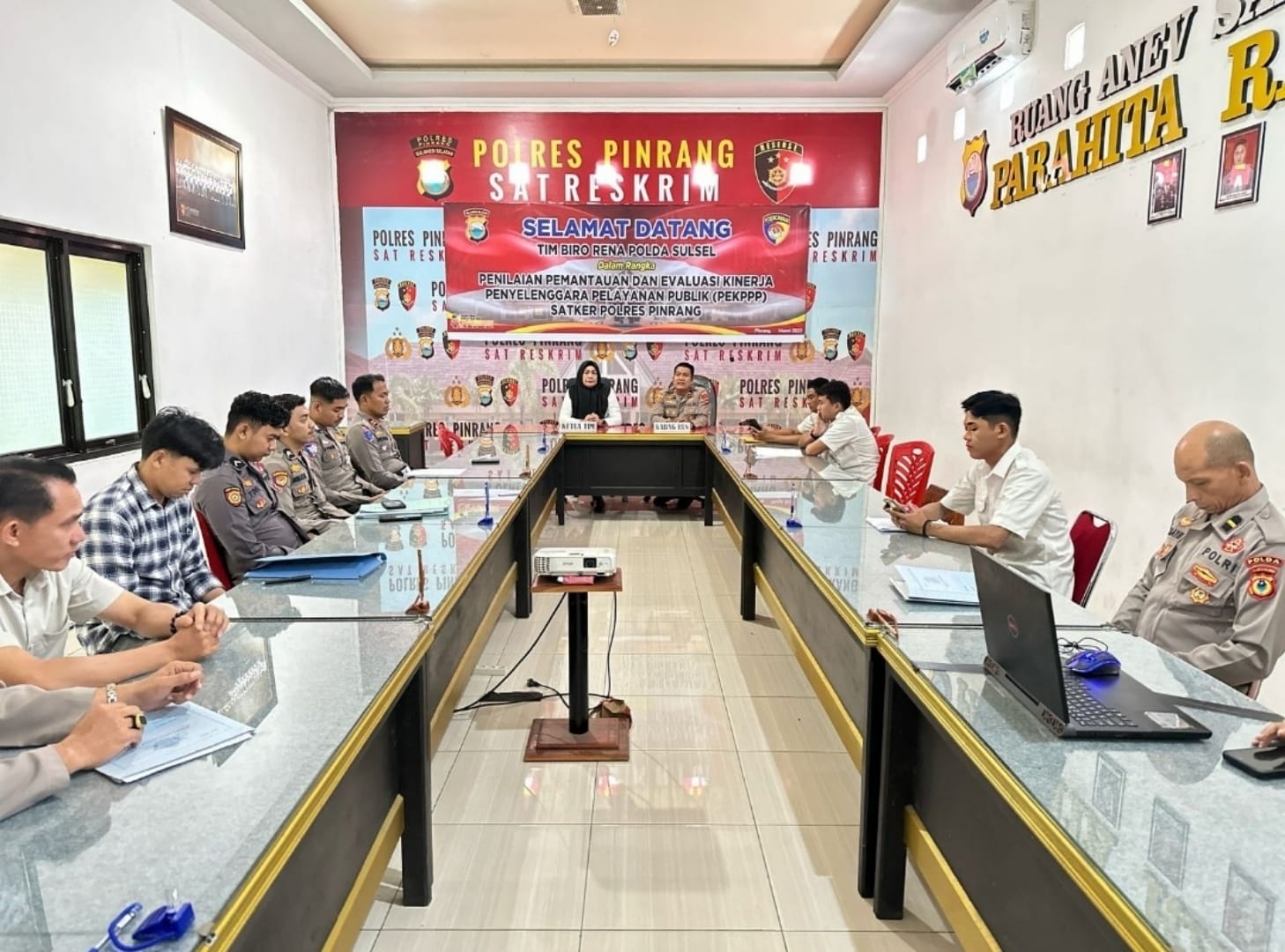 Asistensi Fungsi Reformasi Birokrasi Polri Tahun 2025 Dan Pemantauan Evaluasi Kinerja Penyelenggara Pelayanan Publik