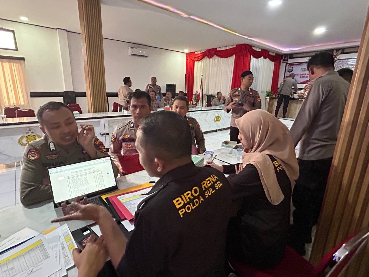 Sosialisasi Rencana Penarikan Dana (RPD) Satker Jajaran Polda SulSel T.A. 2025 di Polres Jeneponto