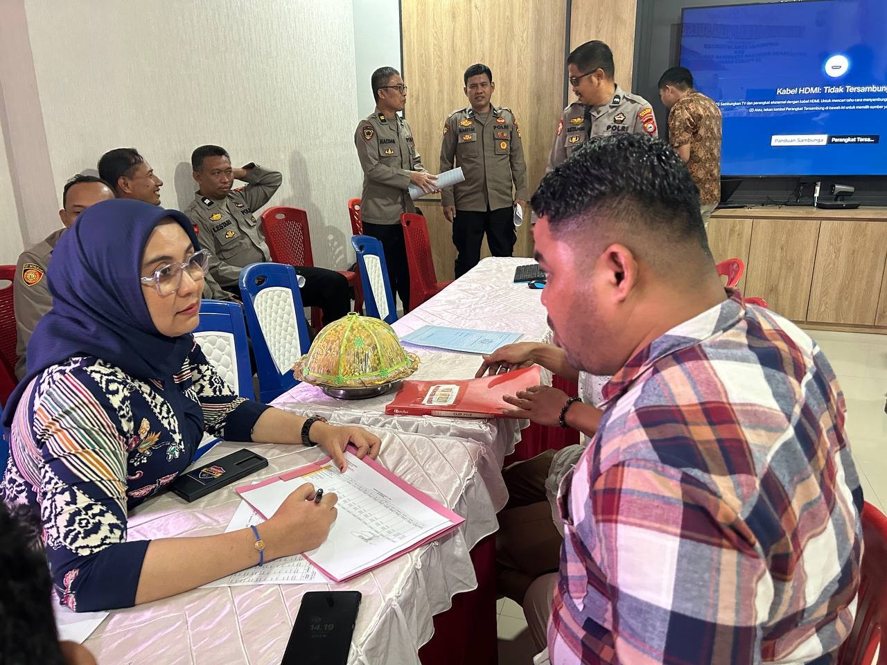 Sosialisasi Rencana Penarikan Dana (RPD) Satker Jajaran Polda SulSel T.A. 2025 di Polres Barru