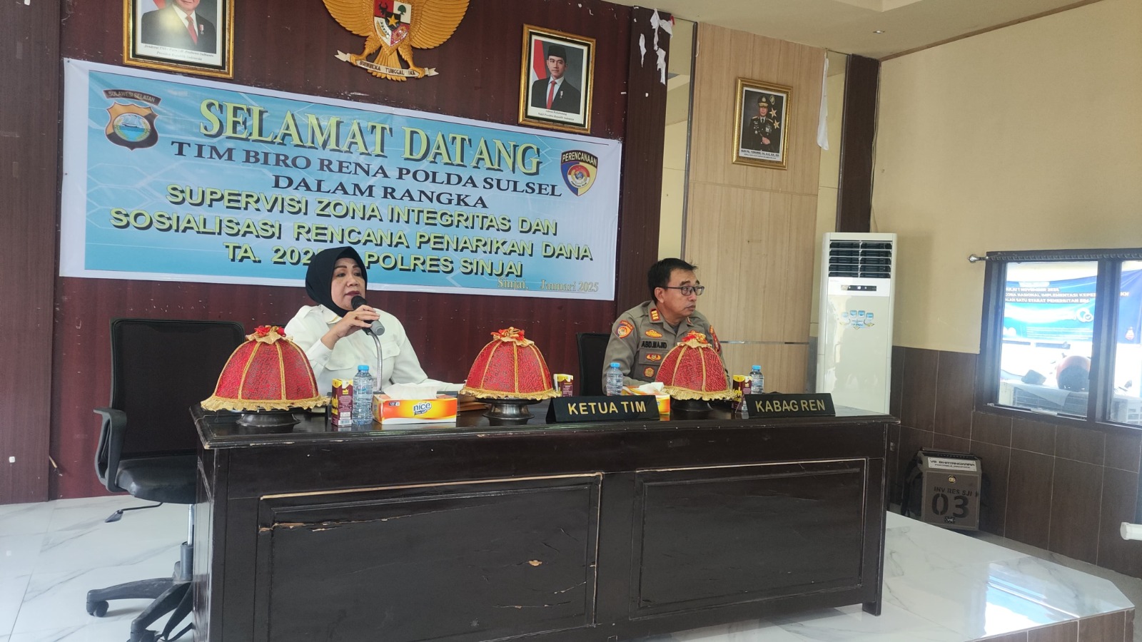 KOMPOL Hartati Kunjungi Polres Sinjai, Dorong Semangat Baru dalam Pembangunan Zona Integritas