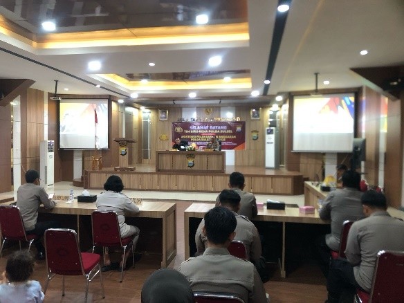 Kegiatan Asistensi Penggunaan Anggaran TW I TA 2025 Di Polres Palopo