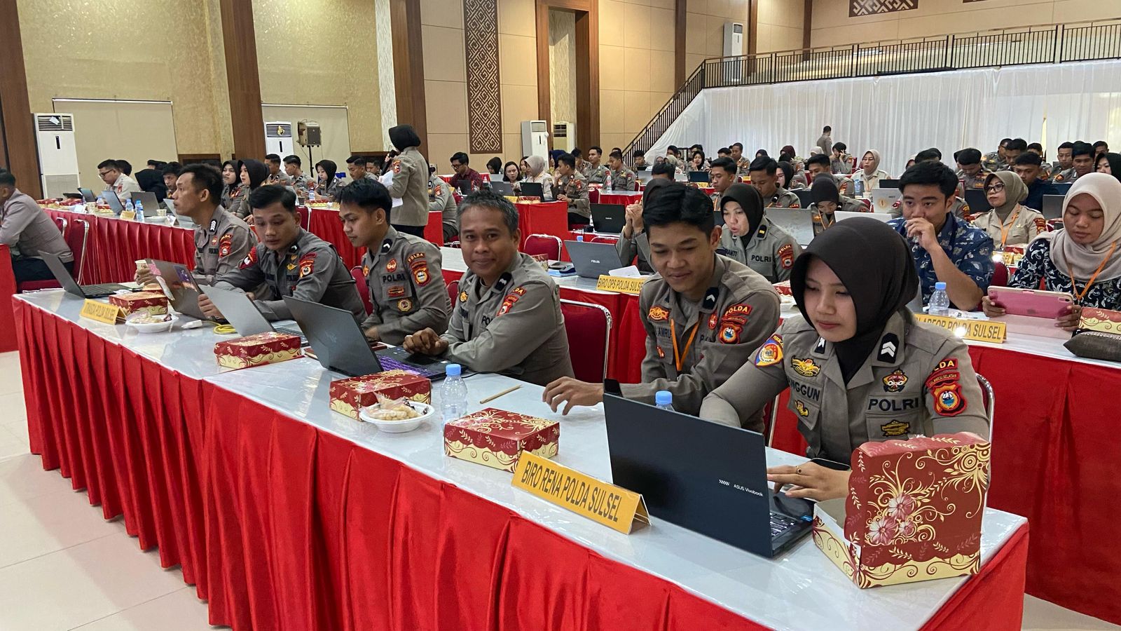 Personel Rorena Polda Sulsel Ikuti Bimtek Aplikasi Srikandi untuk Mendukung Digitalisasi Kearsipan