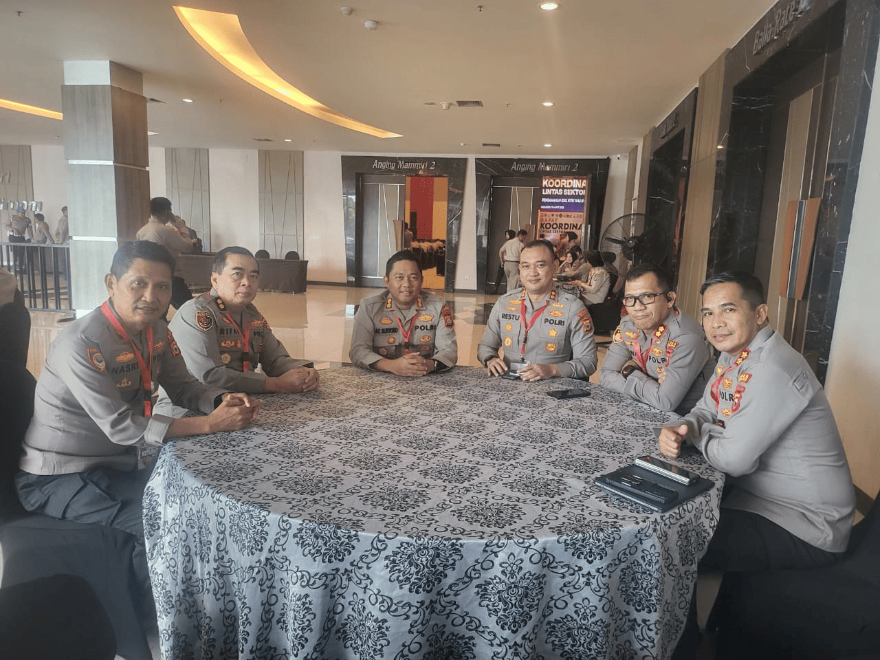 Rorena Polda Sulsel Hadiri Rakor Lintas Sektoral Persiapan Pengamanan Idul Fitri 1446 H