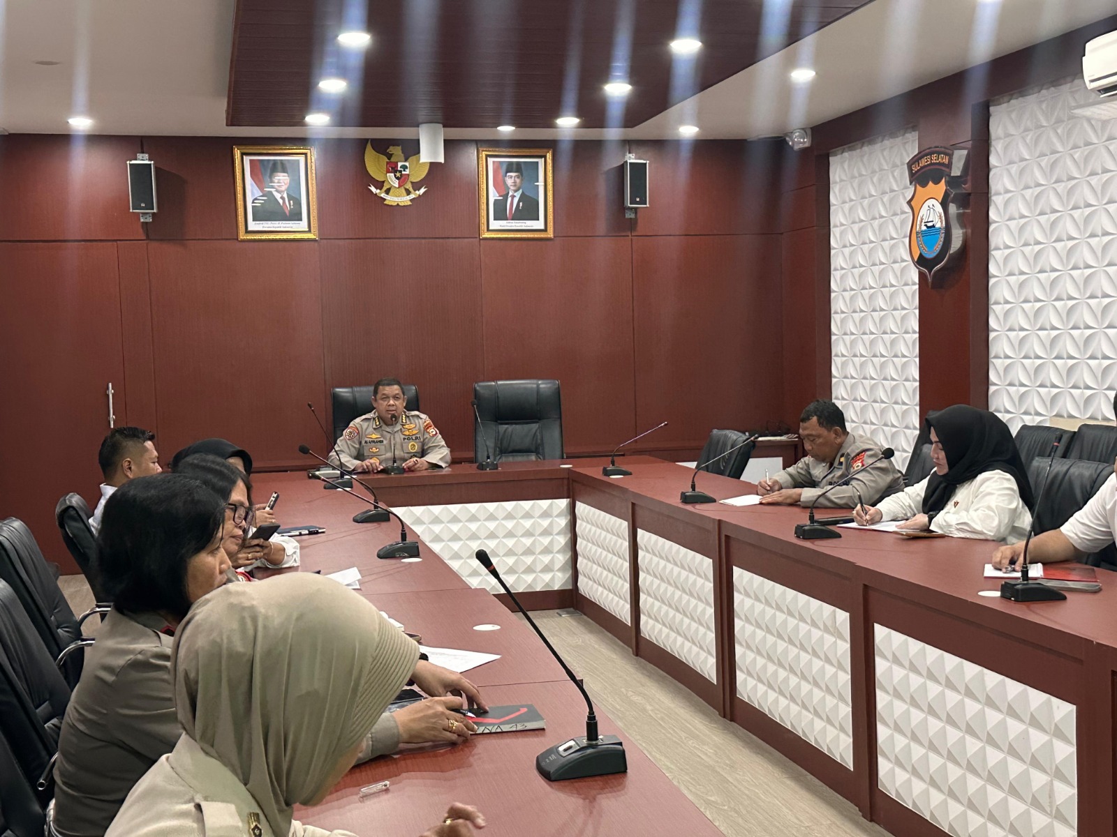 Penata TK I Muhammad Iqbal Hadiri Rapat Panitia Penelusuran Sejarah Polda Sulsel